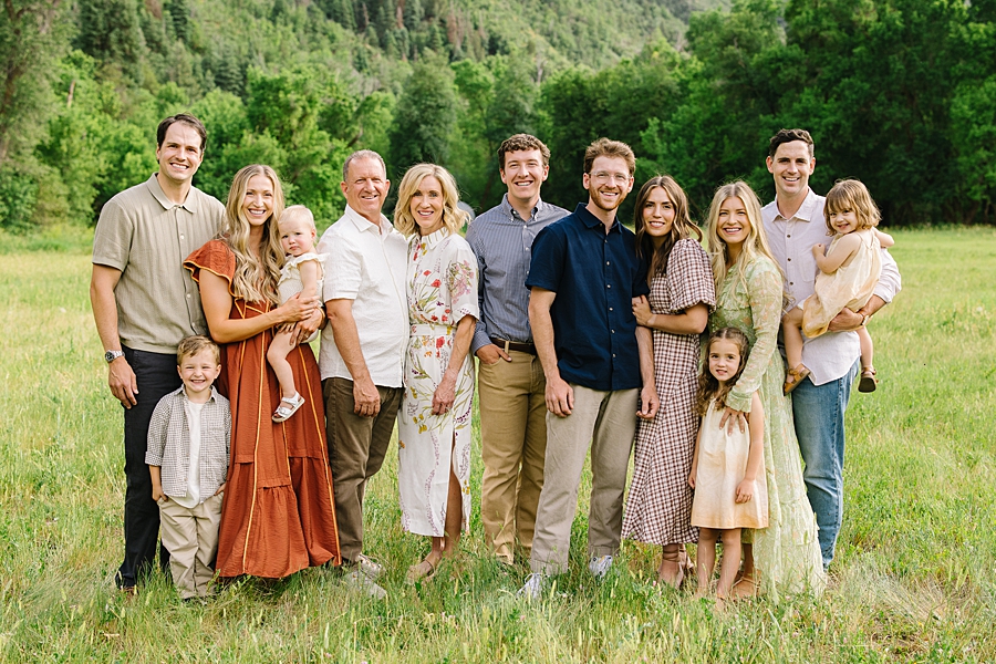 Utah Extended Family Photography